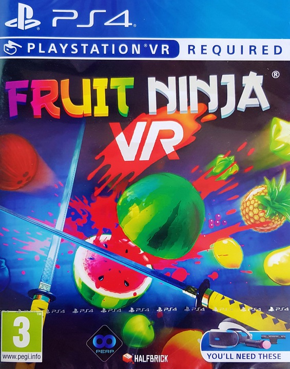 Игра Fruit Ninja VR для PS4