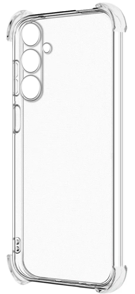 Силиконовый чехол для Samsung Galaxy A34, прозрачный