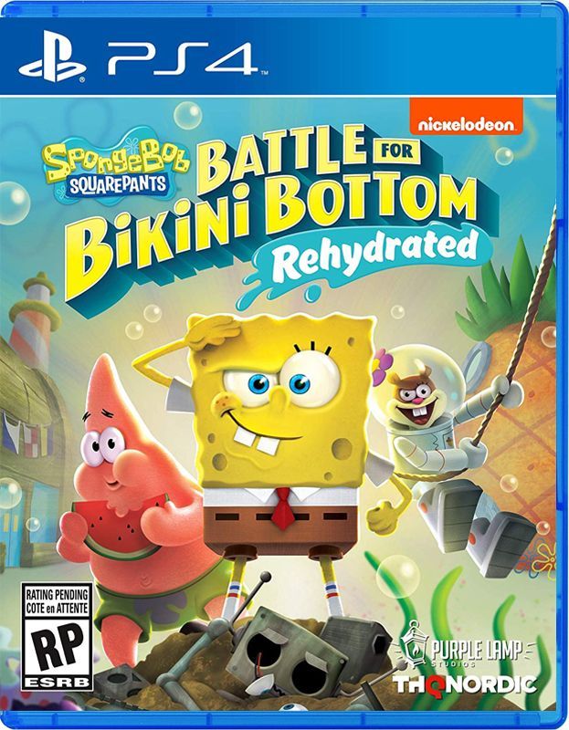 Игра SpongeBob SquarePants: Battle for Bikini Bottom - Rehydrated для PlayStation 4