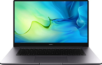 Ноутбук Huawei MateBook D 15 BoDE-WDH9, 15.6", IPS, Intel Core i5 1155G7 2.5ГГц, 4-ядерный, 8ГБ DDR4, 256ГБ SSD, Intel Iris Xe graphics , без операционной системы, серый космос (53013urv)