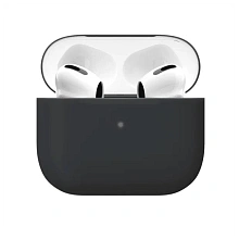 Силиконовый чехол "vlp" для Apple AirPods 3, черный