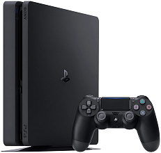 Игровая приставка Sony PlayStation 4 Slim 1Tb, черный