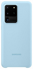Чехол Samsung Silicone Cover для Galaxy S20 Ultra Голубой (EF-PG988TLEGRU)