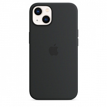 Силиконовый чехол MagSafe для iPhone 13, цвет «тёмная ночь» MM2A3ZE