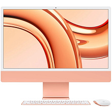 Apple iMac 24" M3 8C/10C/16GB/512GB SSD/Keyboard Numeric Z19R001DF, оранжевый