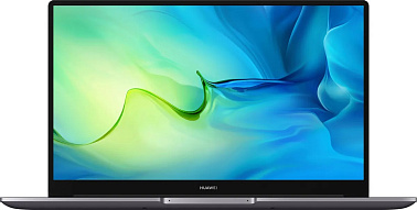 Ноутбук Huawei MateBook D 15 BoDE-WDH9 53013PAB, 15.6", IPS, Intel Core i5 1155G7 2.5ГГц, 4-ядерный, 8ГБ DDR4, 512ГБ SSD, Intel Iris Xe graphics, Windows 11 Home, серый космос