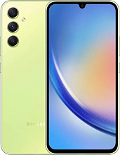 Смартфон Samsung Galaxy A34 6/128 Гб, зеленый лайм