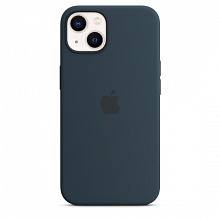 Силиконовый чехол MagSafe для iPhone 13, цвет «синий омут» MM293ZE