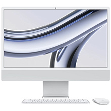 Apple iMac 24" M3 8-Core CPU / 10-Core GPU / 16GB RAM 512GB silver ENGLISH Z19D0019T, серебристый