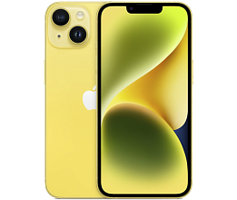 Смартфон Apple iPhone 14 256GB Dual Sim, желтый