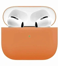 Силиконовый чехол "vlp" для Apple AirPods 3, тонкий силикон, оранжевый