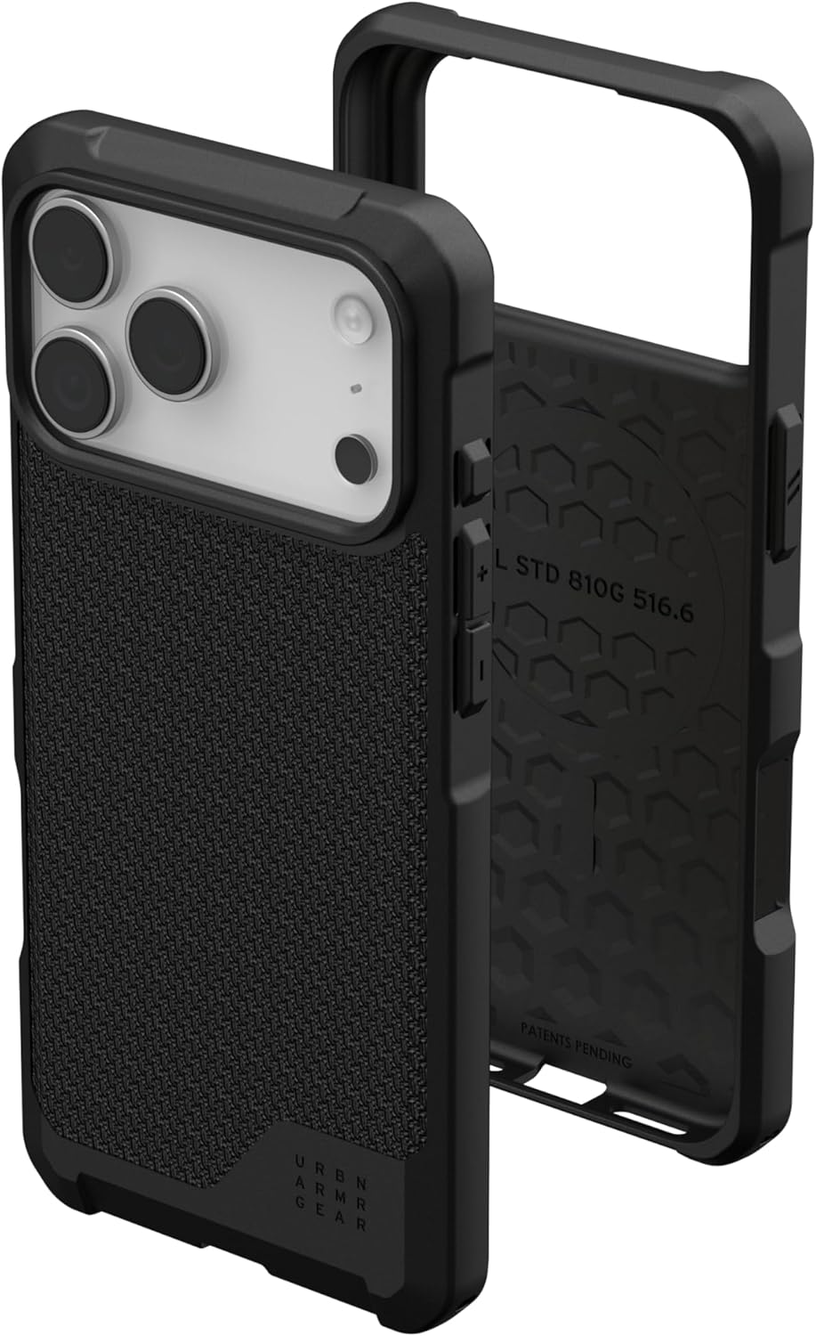 UAG Metropolis LT с MagSafe для iPhone 17 Pro Max, черный (Kevlar Black) 114518113940