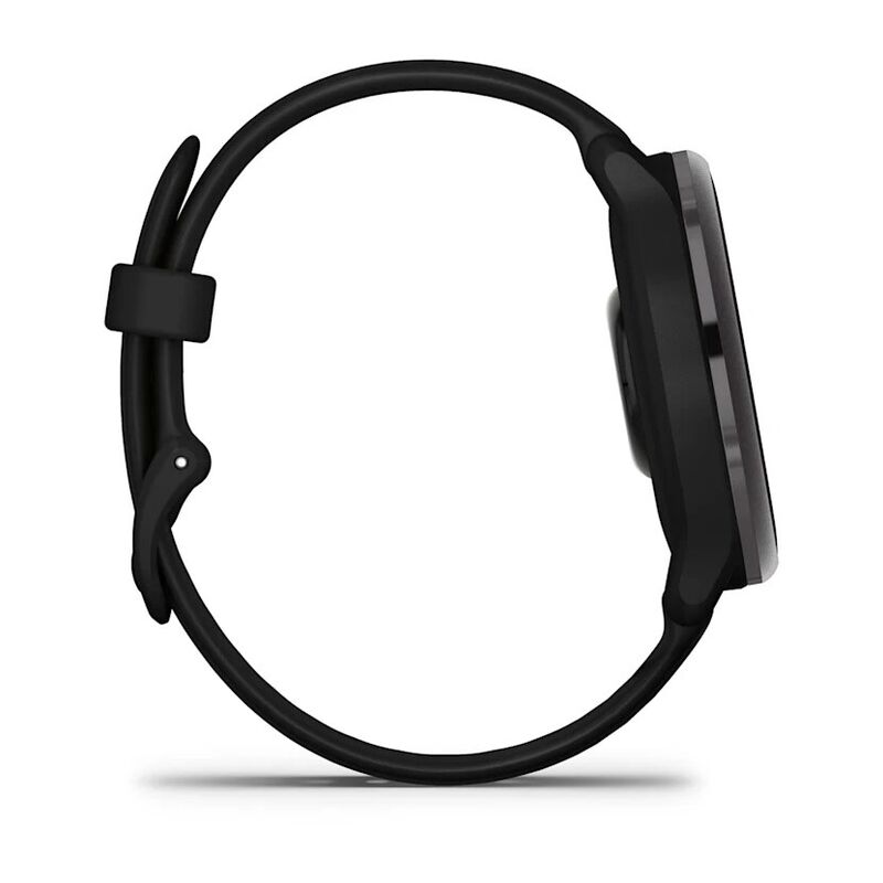 Garmin Vivoactive 6, темно-серый с черным ремешком (010-02985-00)