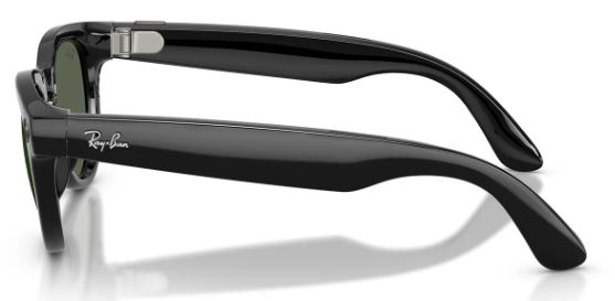 Ray Ban Meta Headliner (Gen2) RW4013 Shiny Black/G15 Green S51