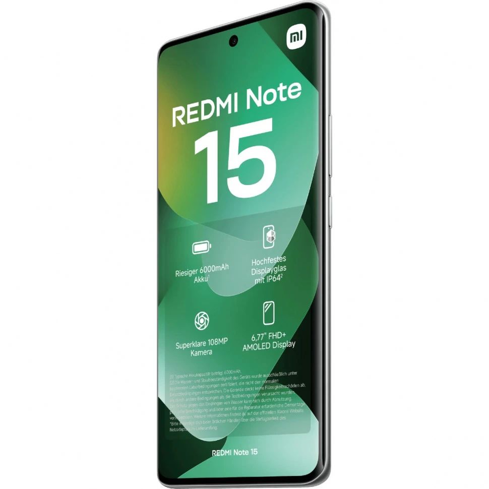 Redmi Note 15 4G 6/128Гб, зеленый