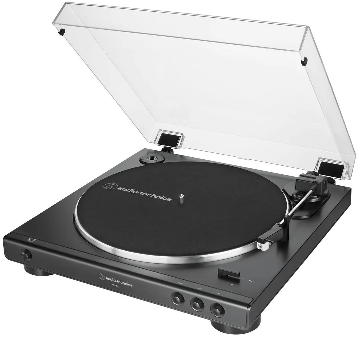 Виниловый проигрыватель Audio Technica AT-LP60X, черный