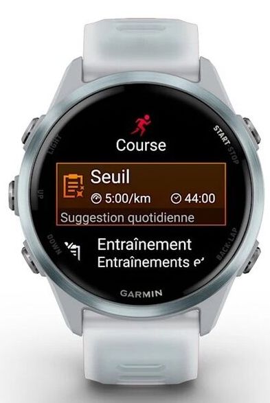 Garmin Forerunner 570 42mm, Steinweiss/Cloud Blue Aluminium (010-02970-01)