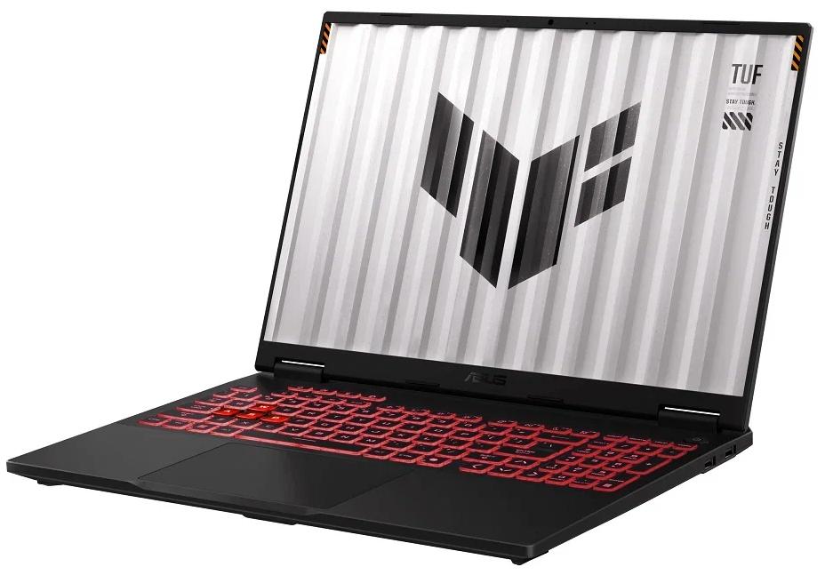 Ноутбук Asus TUF Gaming F16 FA608UMI-TU173 16" (AMD Ryzen 7 260, NVIDIA GeForce RTX 5060) 16ГБ, 512ГБ, noOS, серый (90NR0KV1-M00BD0)