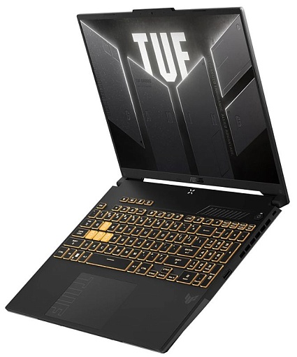 Asus TUF F16 FX607VU-RL060 16'' (Intel Core i5 210H, NVIDIA GeForce RTX 4050) 16ГБ, 512ГБ SSD, noOS, черный (90NR0N06-M002S0)