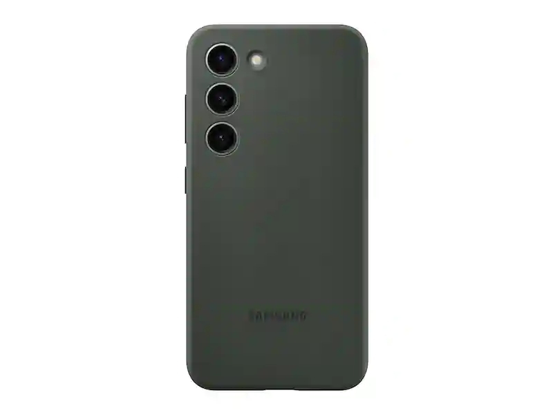 Чехол Samsung Galaxy S23 Silicone Case EF-PS911TGEGWW, зеленый