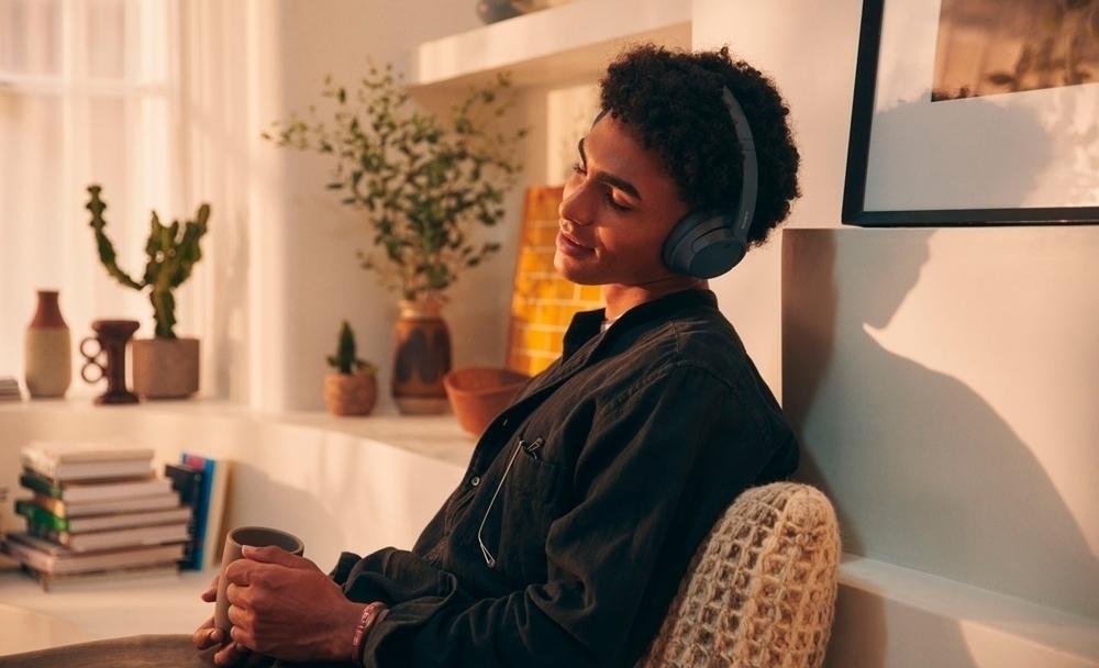 Беспроводные наушники Sony WH-CH720N, синий