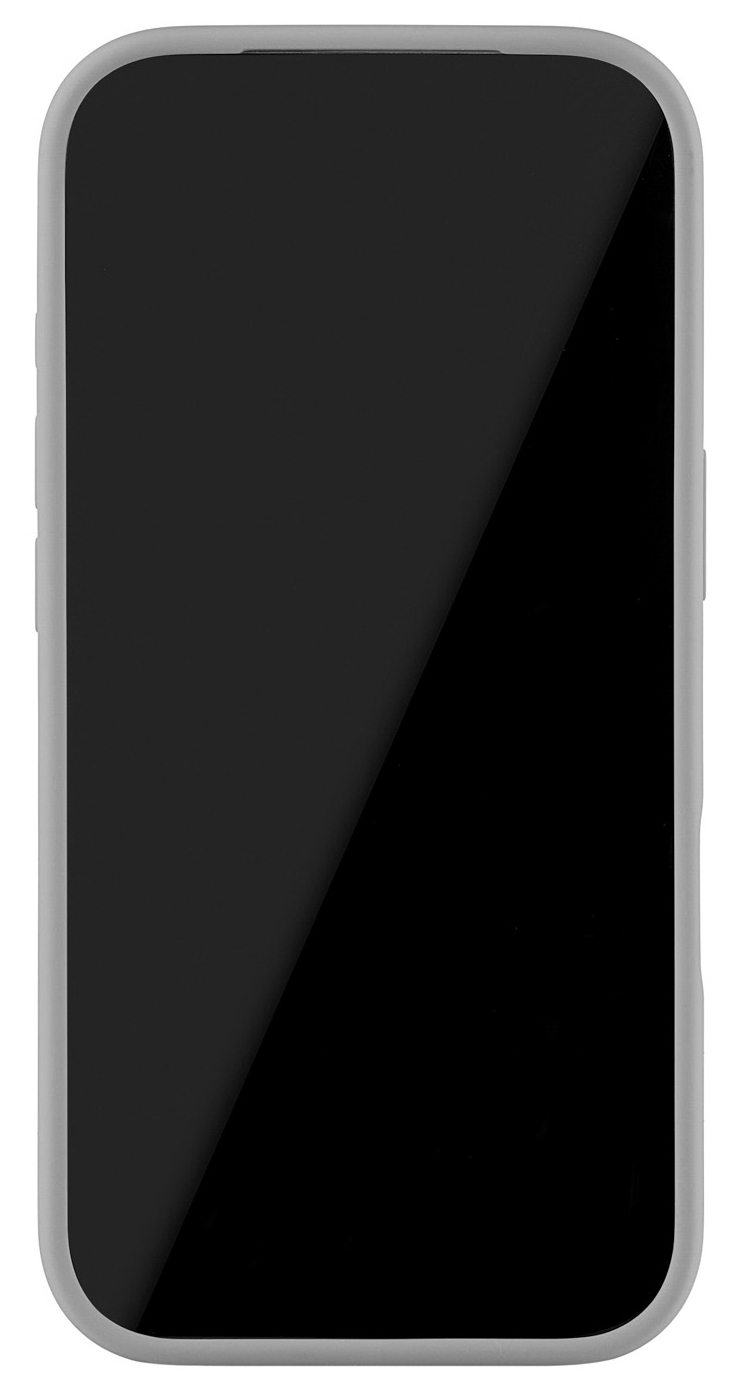 Чехол uBear Touch Mag Case с MagSafe  для iPhone 17 Pro (силикон, софт-тач), светло-серый (CS557LG63PTH-I25M)