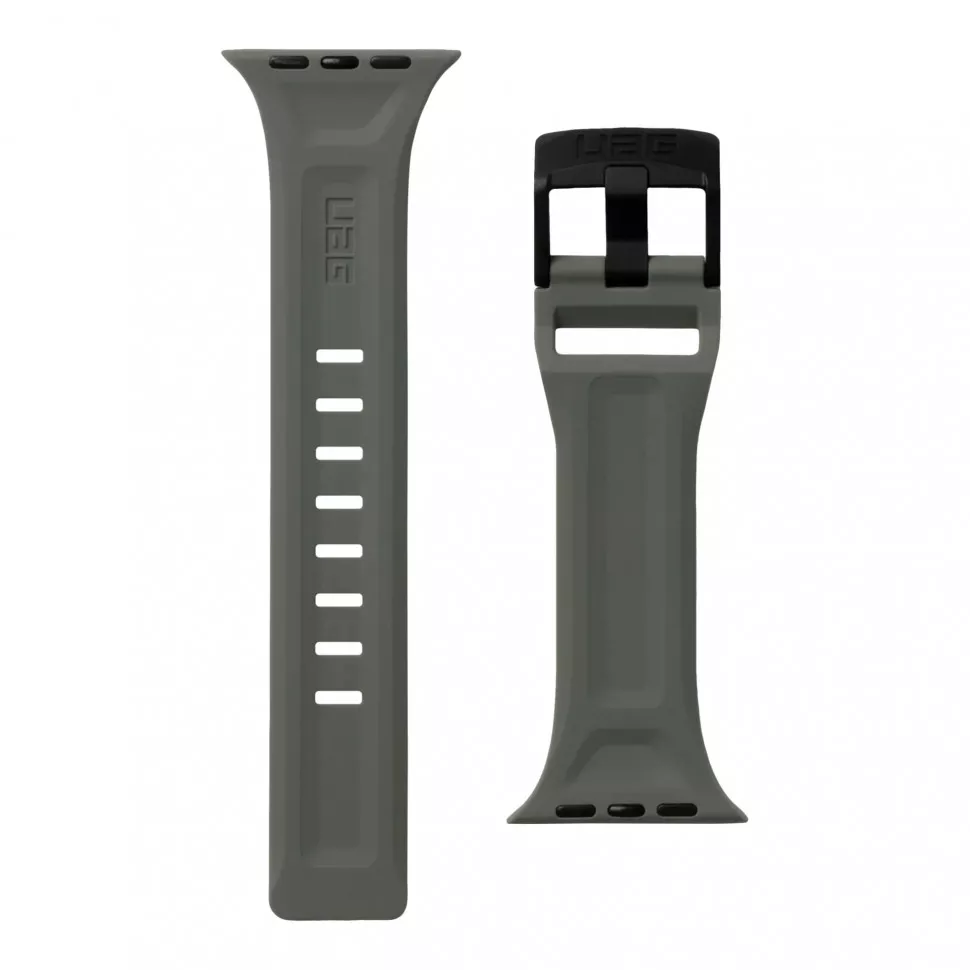 UAG Scout Silicone для Apple Watch 44/45/46/49 мм, зеленый (Foliage Green) 191488117245