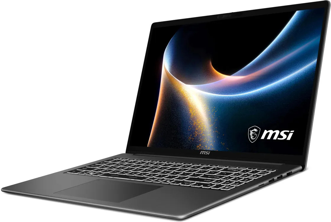 MSI Modern 16S AI+ G3MG-012XRU 16" (Intel Core Ultra 7 355, Intel Graphics) 16ГБ, 512ГБ SSD, noOS, серый (9S7-26U211-012)