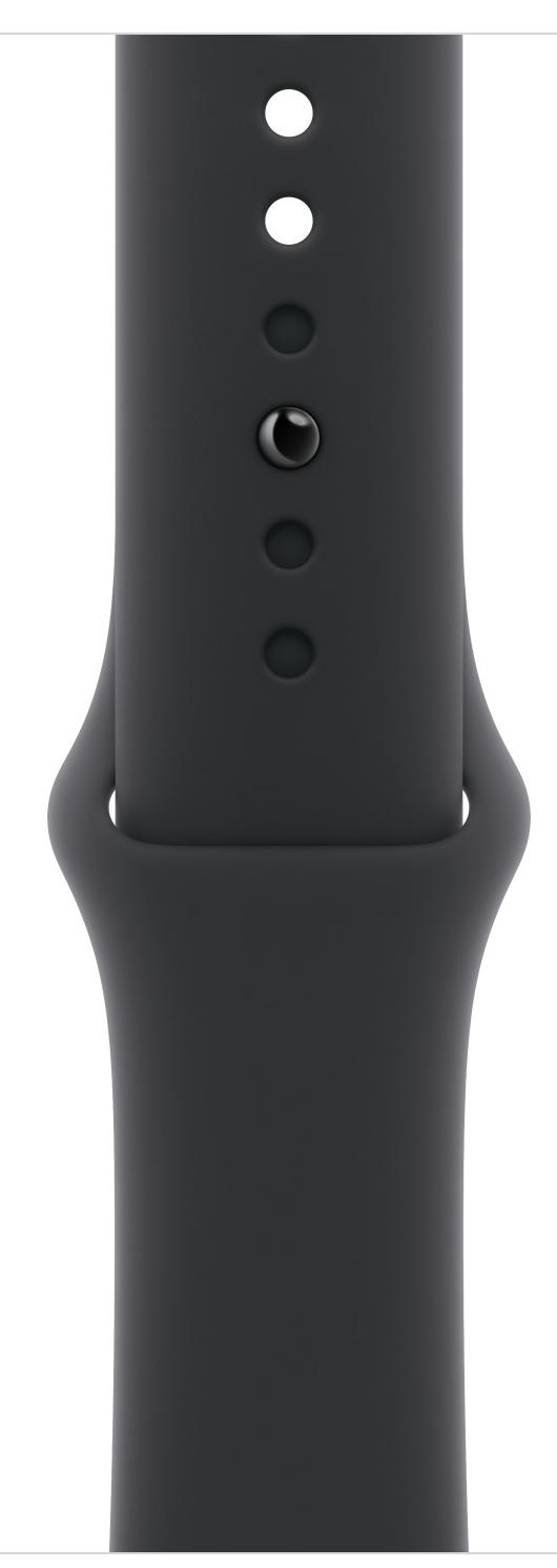 Ремешок Apple Watch 42мм Black Sport Band - S/M (MXLJ3FE/A)