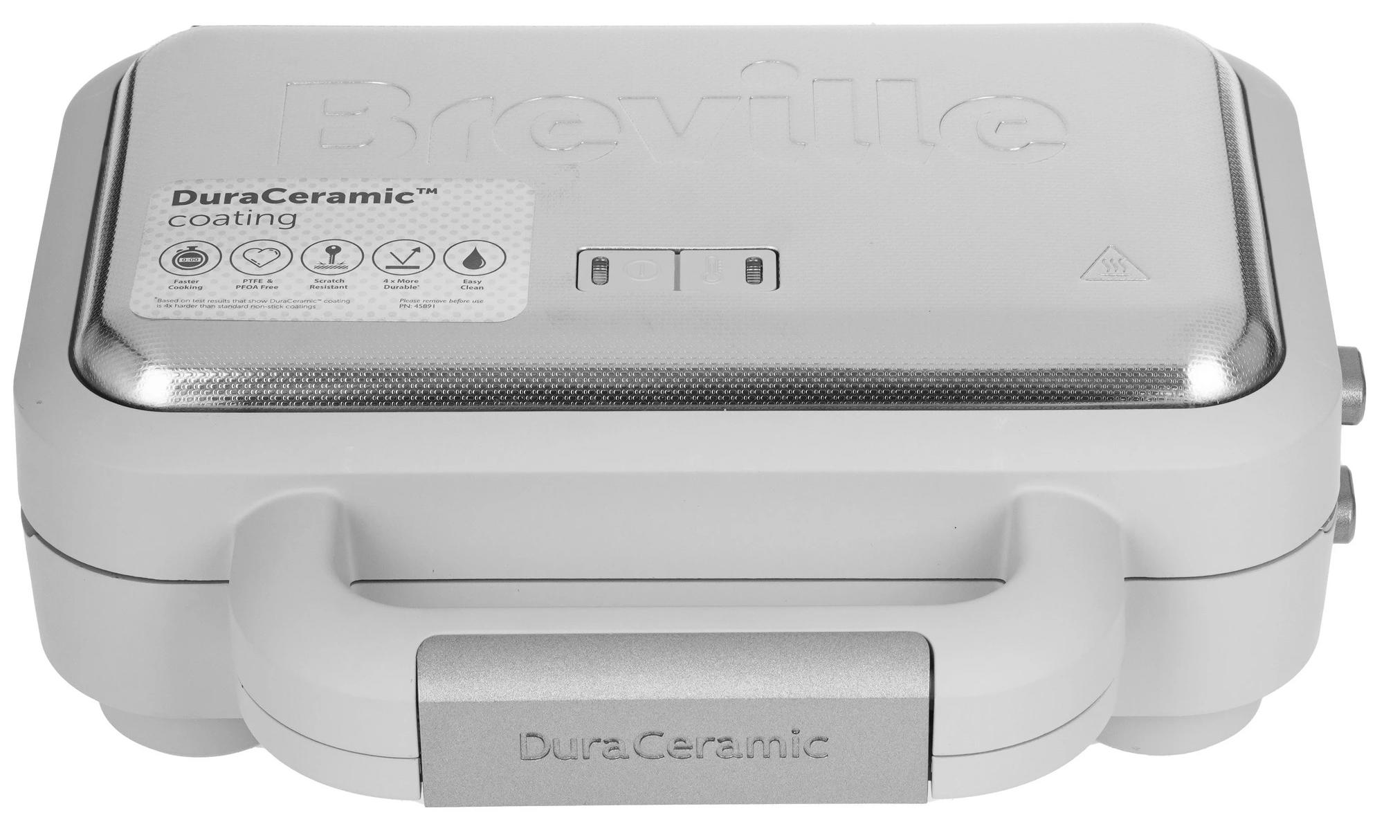 Вафельница Breville DuraCeramic VST072X, серый