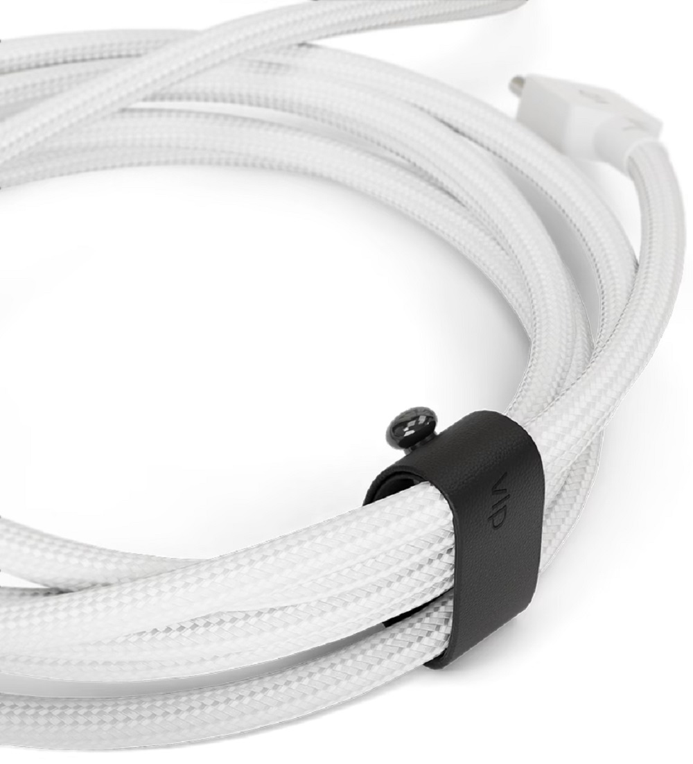 Дата-кабель VLP Force Line USB-C 100W 2 м, белый (1036004)