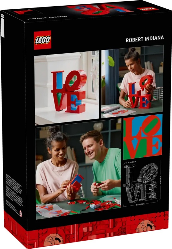 LEGO ART 31214 Love Любовь