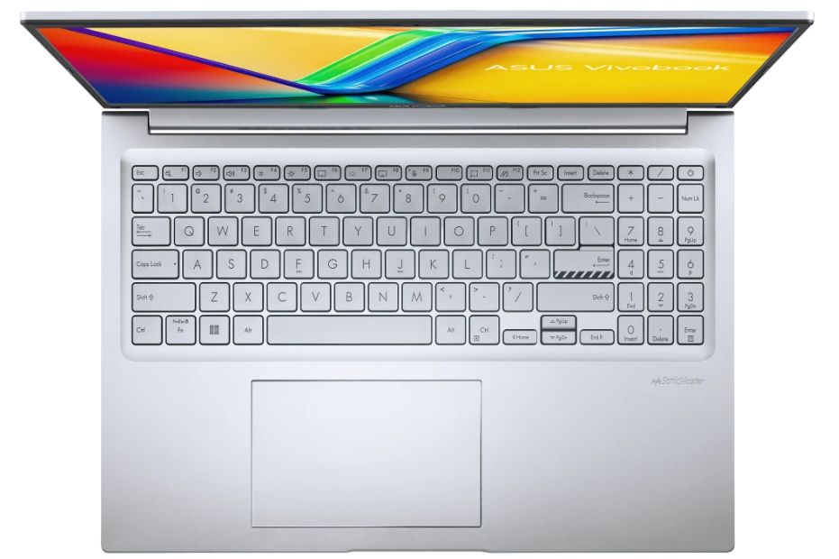 Asus VivoBook 16 X1605VA-MB2103 (Intel Core i7 13620H, Intel UHD Graphics) 16ГБ, 1ТБ SSD, noOS, серебристый (90NB10N2-M02KW0)