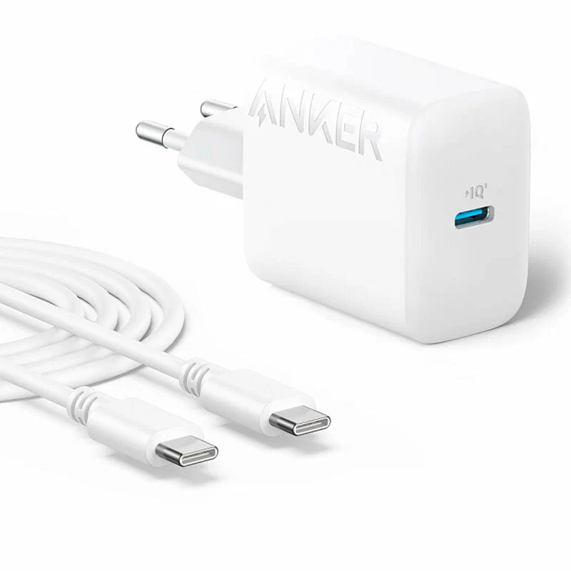 Зарядное устройство Anker A2347 312 USB-C 20W ANK-B2347G21-WT, белый