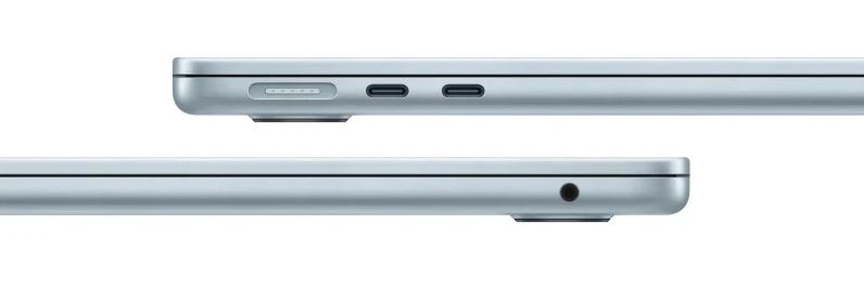 Apple MacBook Air 13 (M5, 10C/10C, 2026), 32 ГБ, 1 ТБ SSD, Sky Blue (Небесно-голубой) Z1LB000GM