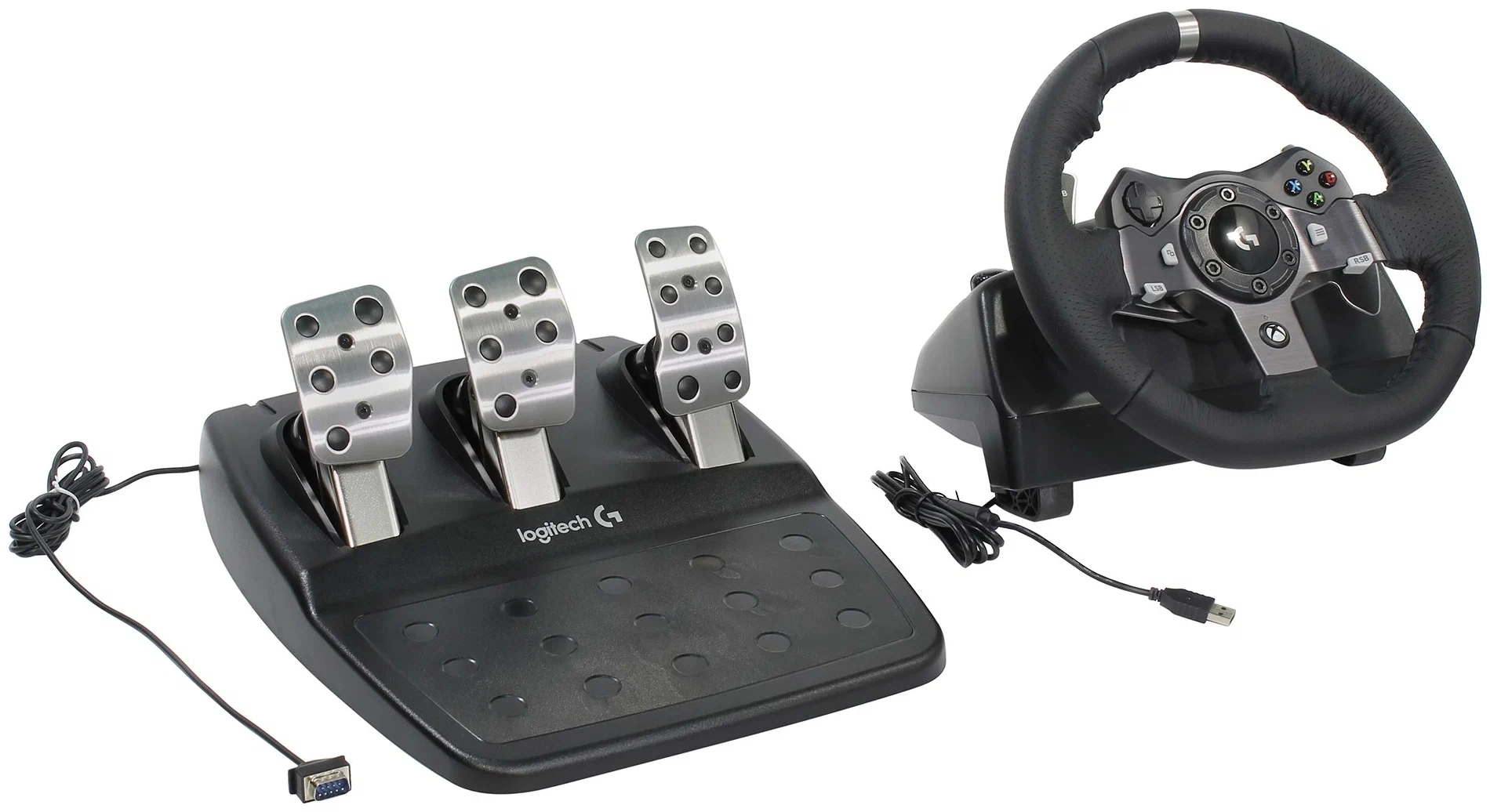 Руль Logitech G G920 Driving Force, черный