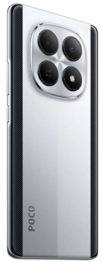Смартфон Poco M8 12/512 ГБ, серебристый