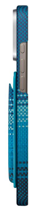 Pitaka Woven Wallet с MagSafe, Moonrise (синий)