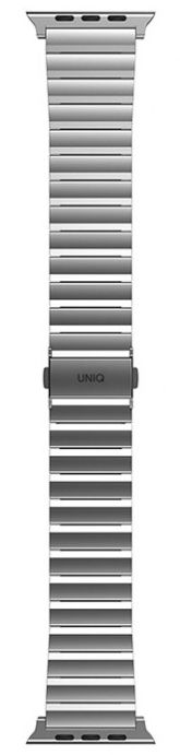 Uniq Strova MAG Strap Link Steel для Apple Watch 42/44/45/49мм, серебристый (49MM-STRVMSIL)