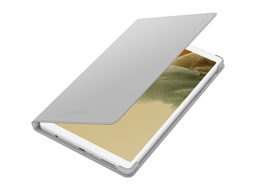 Чехол Samsung Book Cover Tab A7 Lite (EF-BT220PSEGRU), серебристый