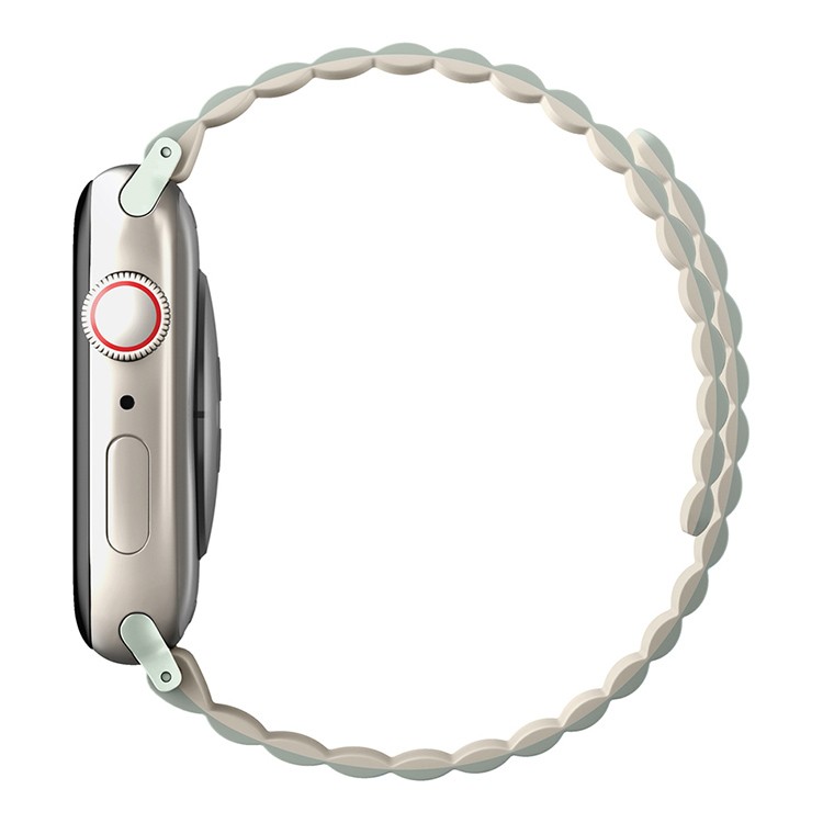 Ремешок Uniq Revix Reversible Magnetic для Apple Watch 38/40/41 mm, зеленый/бежевый