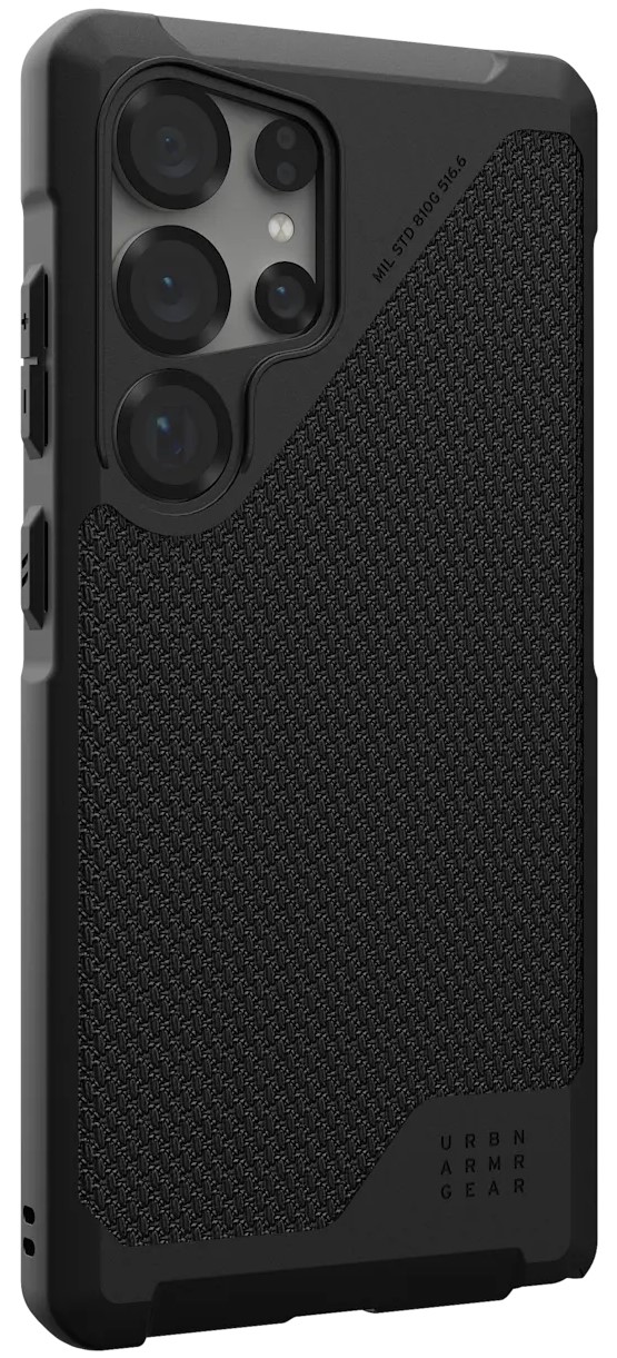 Чехол UAG Metropolis LT с MagSafe для Samsung Galaxy S25 Ultra, Kevlar Black (214470113940)