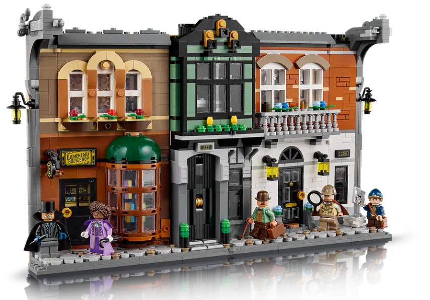 LEGO Icons Шерлок Холмс: Книжный уголок