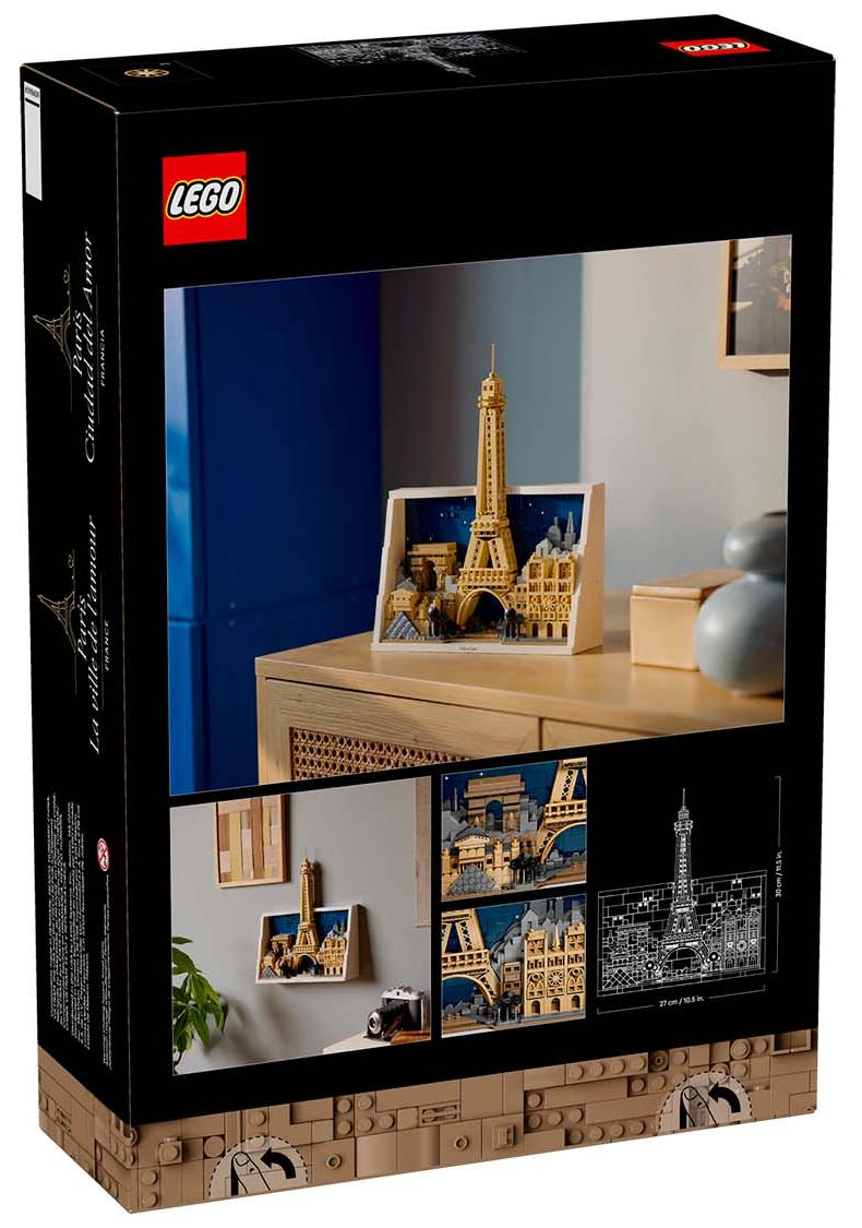 Конструктор LEGO Architecture 21064 Конструктор Париж: Город любви