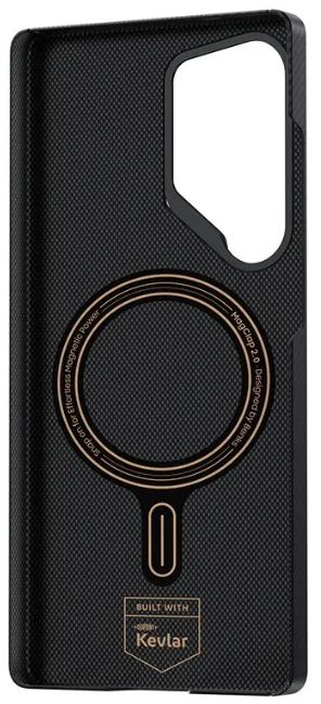 Чехол Benks Montage ArmorAir Case built with Kevlar 600D+1500 для Samsung Galaxy S25 Ultra, черный (C.K.FF.SA.BK.M045)