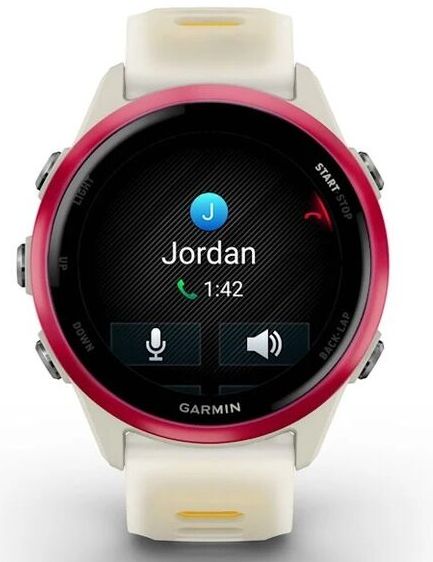 Смарт-часы Garmin Forerunner 570 42mm, Bone/Himbeerrot Aluminium (010-02970-02)