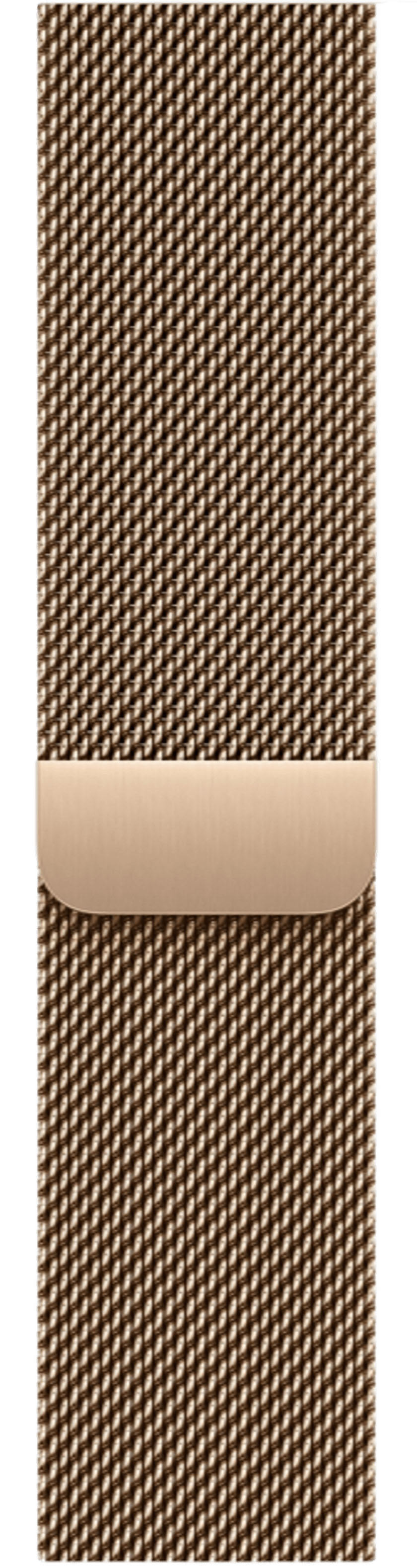 Apple Watch Series 11 46mm Gold Titanium Case with Milanese Loop Gold
