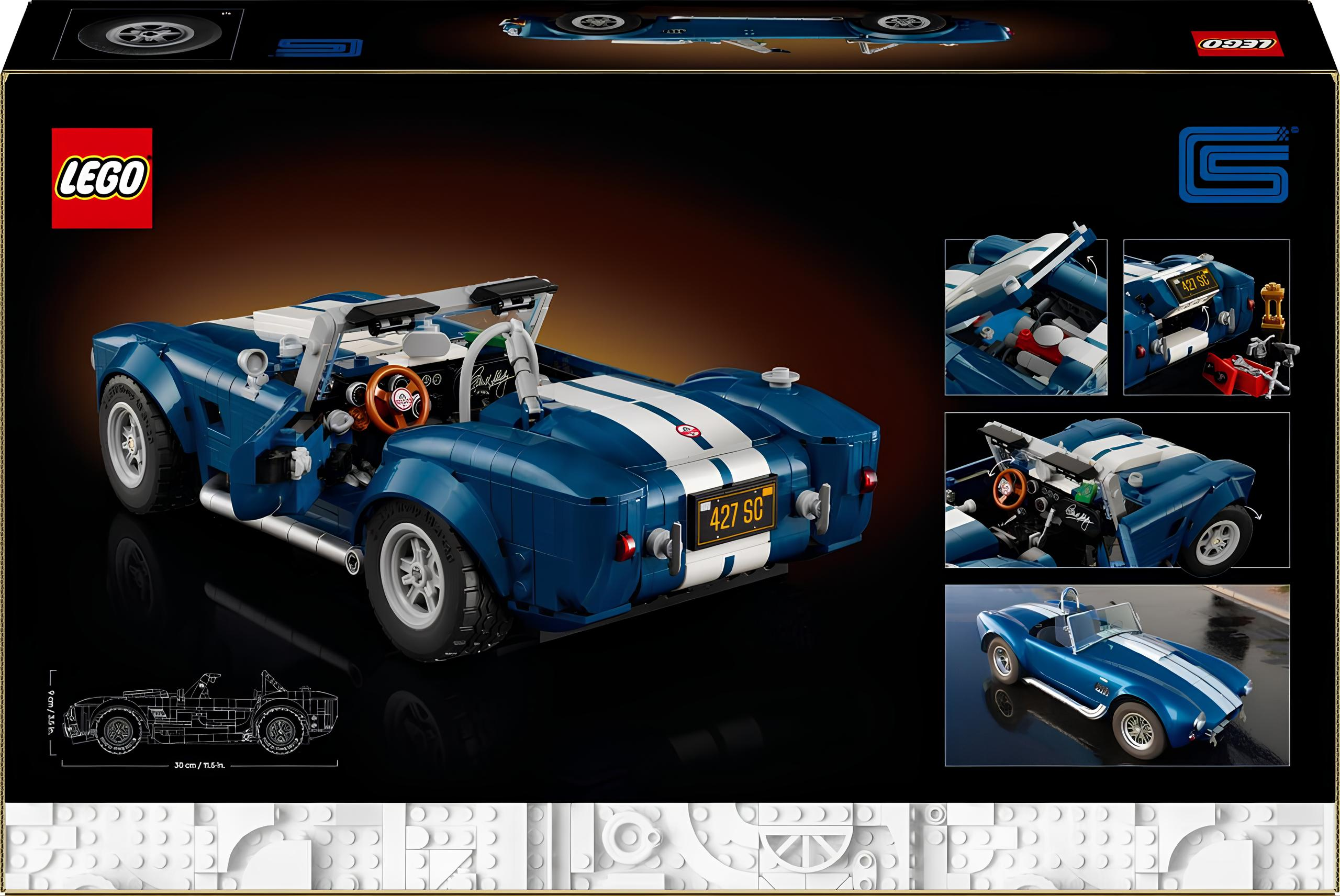 LEGO Icons 10357 Shelby Cobra 427 S/C