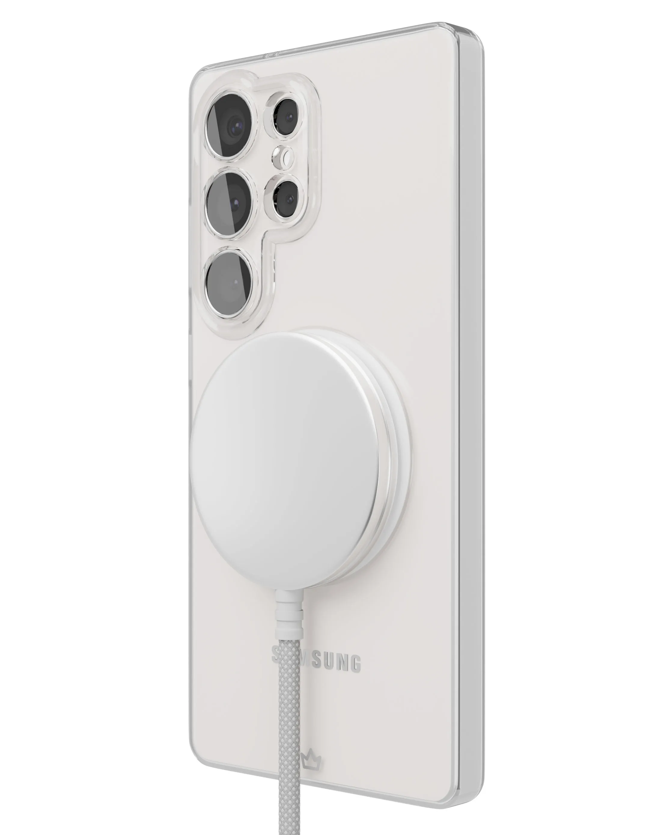 Чехол VLP Puro Case MagSafe для Samsung S25 Ultra, прозрачный (10521007)