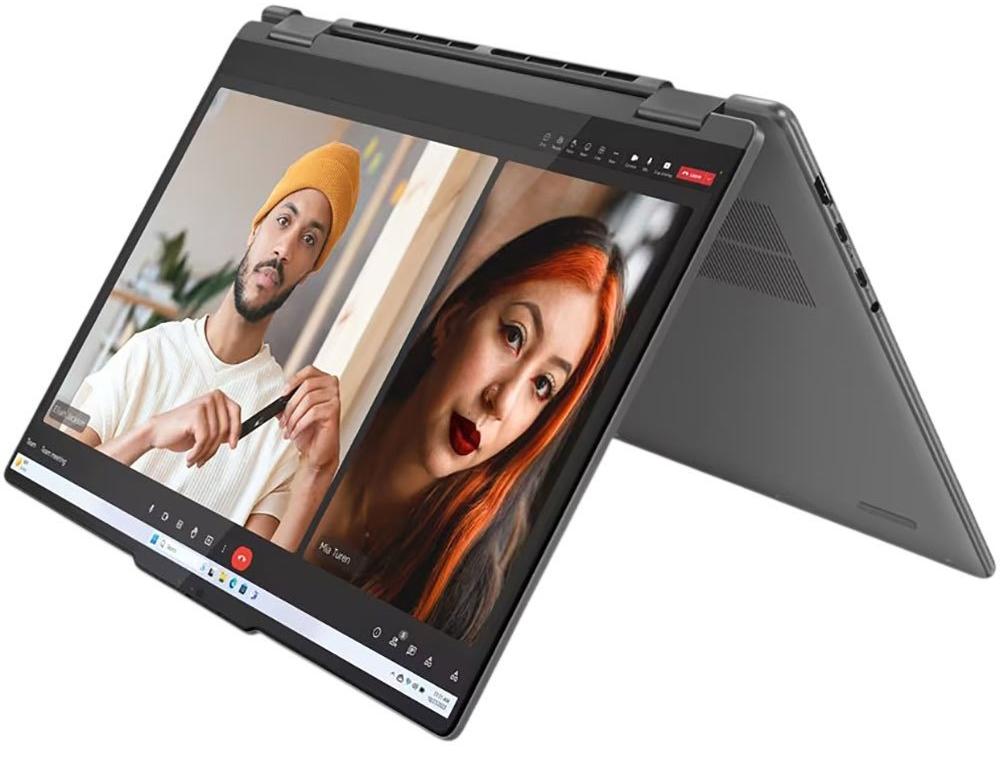 Ноутбук Lenovo Yoga 7 2-in-1 16IML9 16" (Intel Core Ultra 7 155U, Intel Graphics) 16ГБ, 1ТБ, Win 11 Home, серый (83DL0002US)